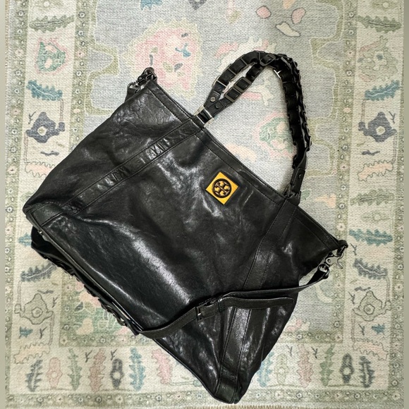 Tory Burch leather tote - RARE 😍 - Picture 1 of 8